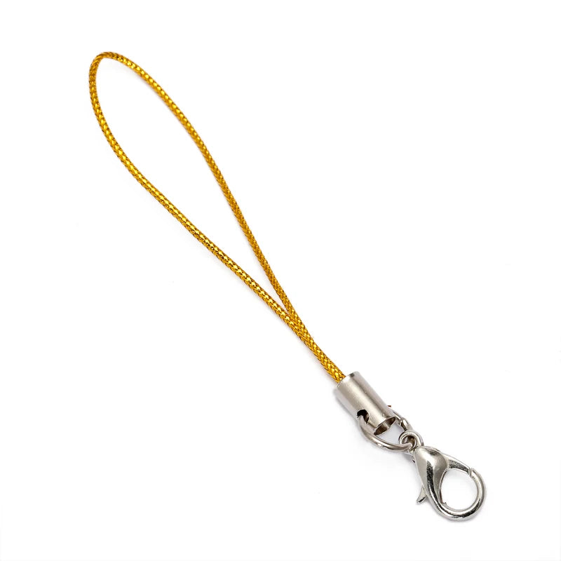 10/50pcs Lanyard Lariat Strap Cord Clasp Rope Keychains Cellphone Hook Keyring Bag Accessories Key Ring Making Supplies Material