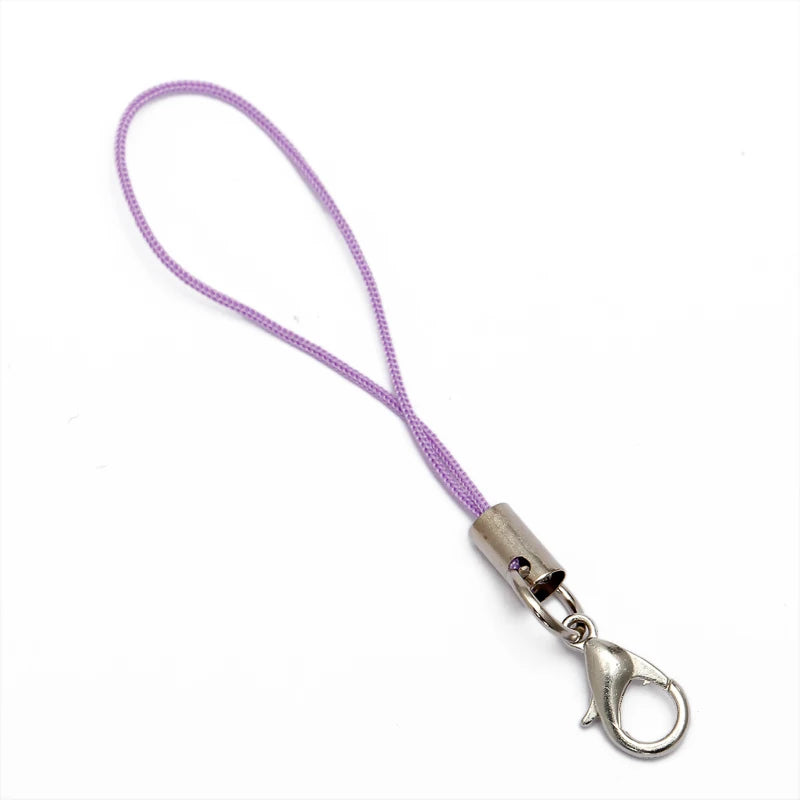 10/50pcs Lanyard Lariat Strap Cord Clasp Rope Keychains Cellphone Hook Keyring Bag Accessories Key Ring Making Supplies Material
